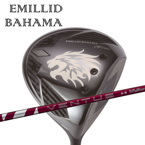 EMILLID BAHAMA（エミリッドバハマ） CV10s BLACK DRIVER　（フジクラ 24 VENTUS RED【24 ベンタス レッド】）