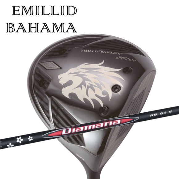 EMILLID BAHAMA（エミリッドバハマ） CV10s BLACK DRIVER　（ミツビシ DIAMANA RB【ディアマナ RB】）