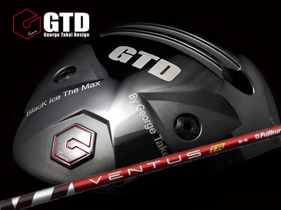 GTD Black Ice The MAX DRIVER　（フジクラ VENTUS TR RED【ベンタス TR レッド】）