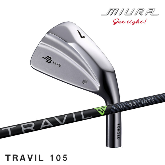 三浦技研（miura） KM-700 アイアン　（フジクラ TRAVIL IRON 105【トラヴィル 105】）