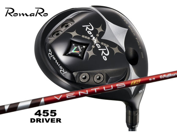 Romaro Ray v-V2- 455 DRIVER　（フジクラ VENTUS TR RED 5【ベンタス TR レッド 5】）