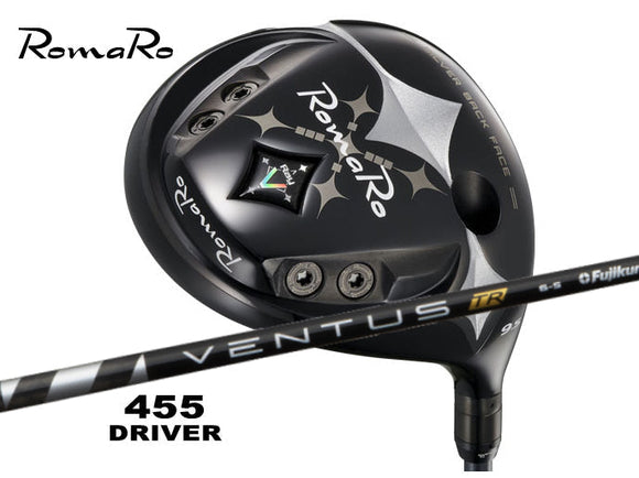 Romaro Ray v-V2- 455 DRIVER　（フジクラ VENTUS TR BLACK 8【ベンタス TR ブラック 8】）