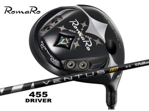 Romaro Ray v-V2- 455 DRIVER　（フジクラ VENTUS TR BLACK 6【ベンタス TR ブラック 6】）