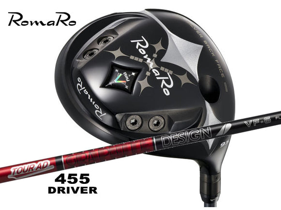 Romaro Ray v-V2- 455 DRIVER　（グラファイトデザイン TOUR AD VF 6【ツアー AD VF 6】）