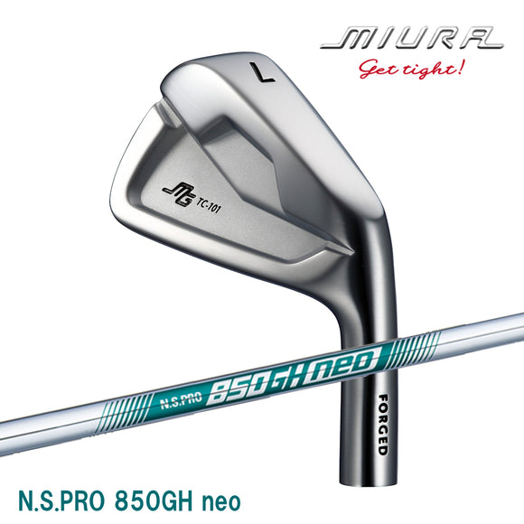三浦技研（miura） TC-101 アイアン　（N.S.PRO 850GH neo【日本シャフト】）