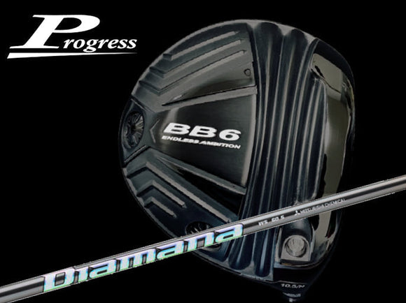 PROGRESS（プログレス） BB6 DRIVER　（ミツビシ Diamana WS 80【ディアマナ WS 80】）