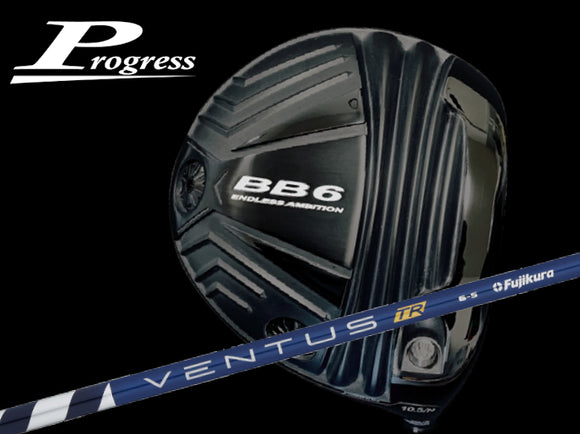 PROGRESS（プログレス） BB6 DRIVER　（フジクラ VENTUS TR BLUE 5【ベンタス TR ブルー 5】）