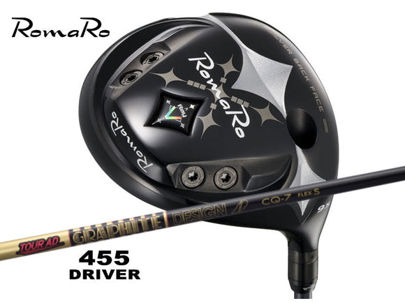 Romaro Ray v-V2- 455 DRIVER　（グラファイトデザイン TOUR AD CQ 7【ツアー AD CQ 7】）