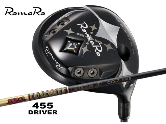 Romaro Ray v-V2- 455 DRIVER　（グラファイトデザイン TOUR AD CQ 4【ツアー AD CQ 4】）